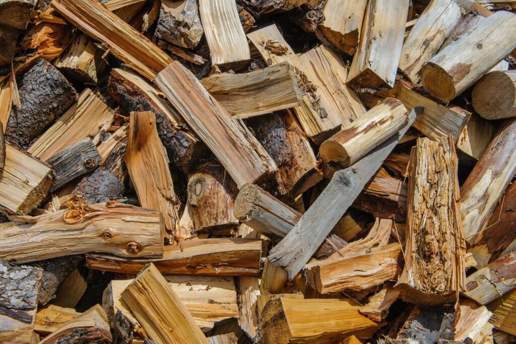 Biomass Wood Fuel; wooden pieces.