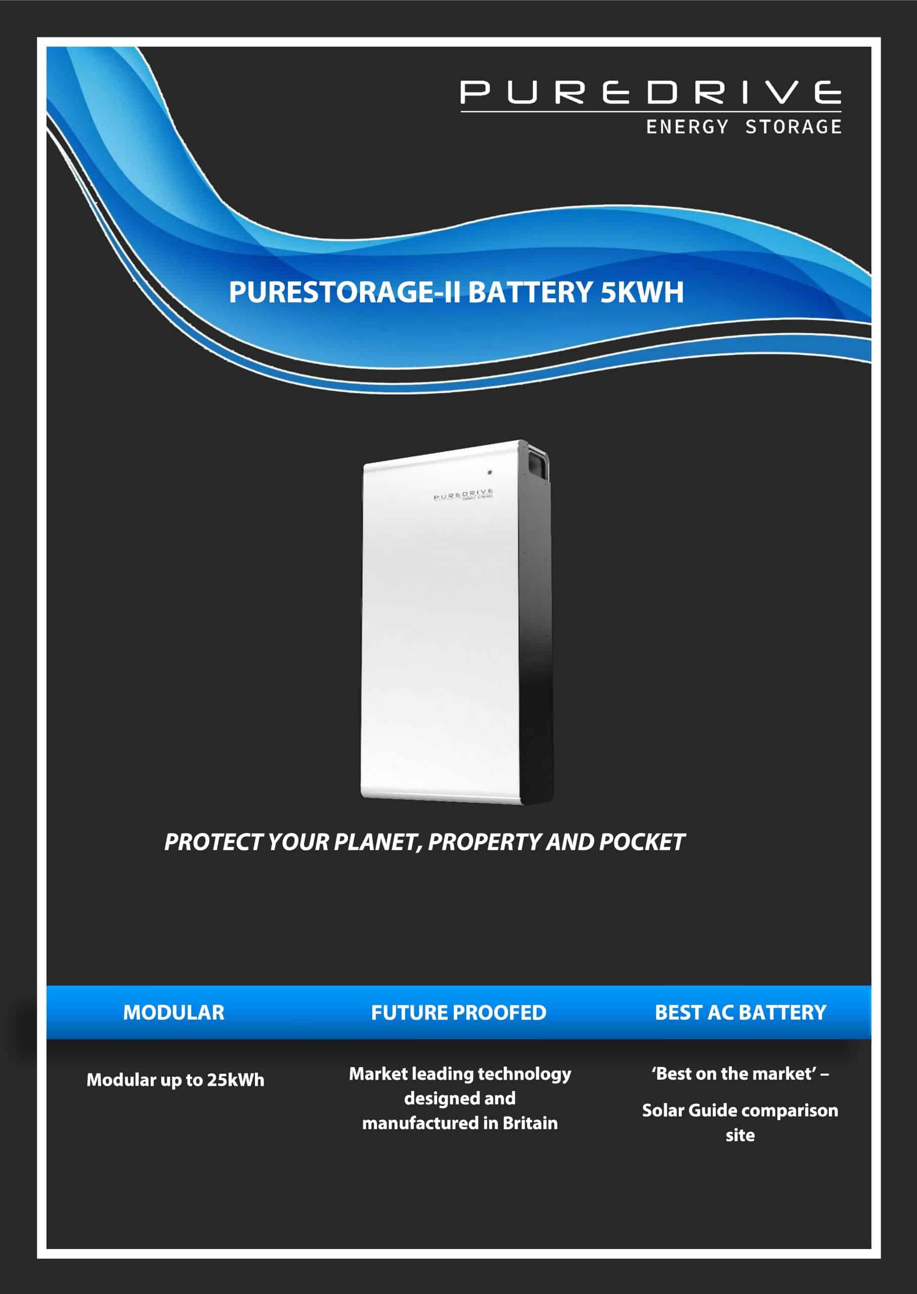 Pure Storage-II Battery 5KWH